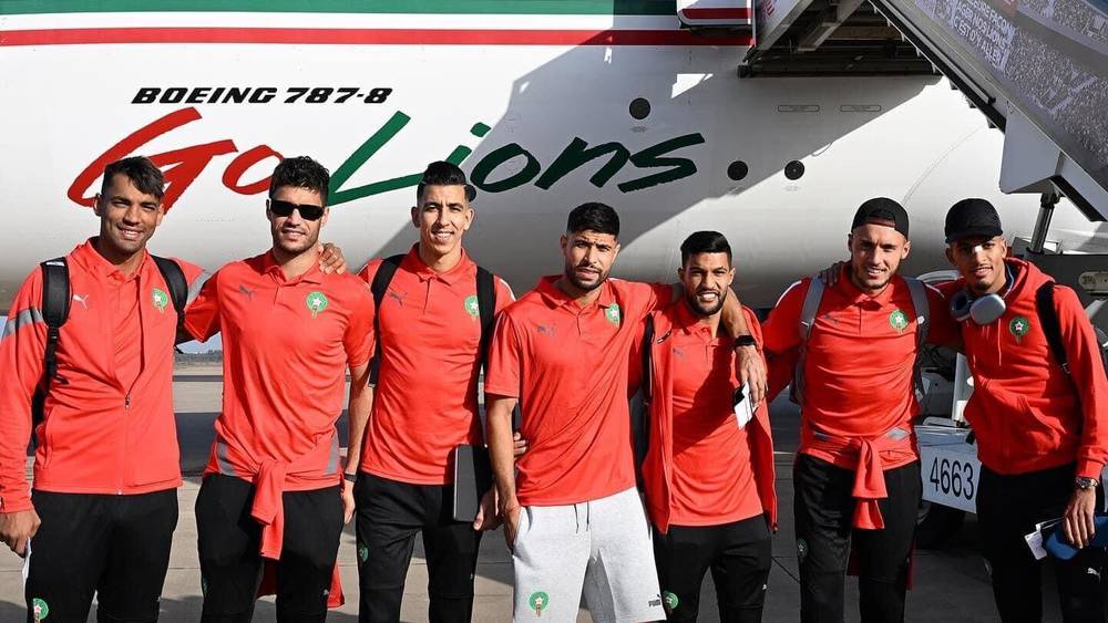 المنتخب المغربي يصل غدا الإثنين إلى الرباط