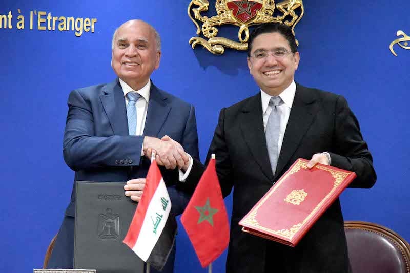 المغرب والعراق يؤكدان حرصهما على إعطاء زخم أكبر لعلاقاتهما