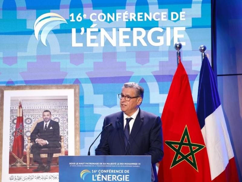 أخنوش: المغرب بقيادة جلالة الملك شرع في خلق تحول طاقي عميق