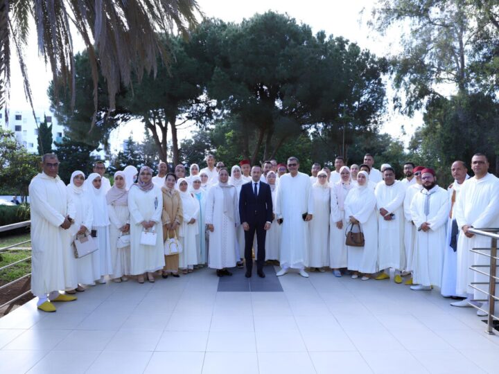 التهراوي يستقبل أعضاء البعثة الصحية للحج