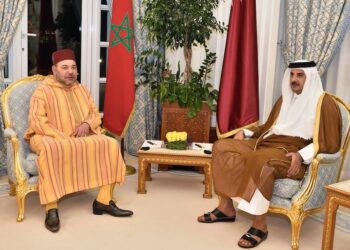 الملك محمد السادس يؤكد للأمير تميم تضامن المغرب مع قطر