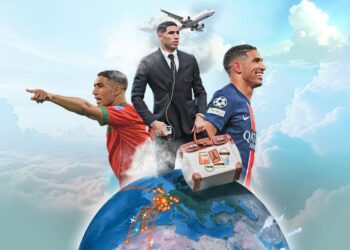 صحيفة فرنسية: المسافة التي قطعها حكيمي هذا الموسم للعب كرة القدم تعادل الدوران حول الأرض مرتين