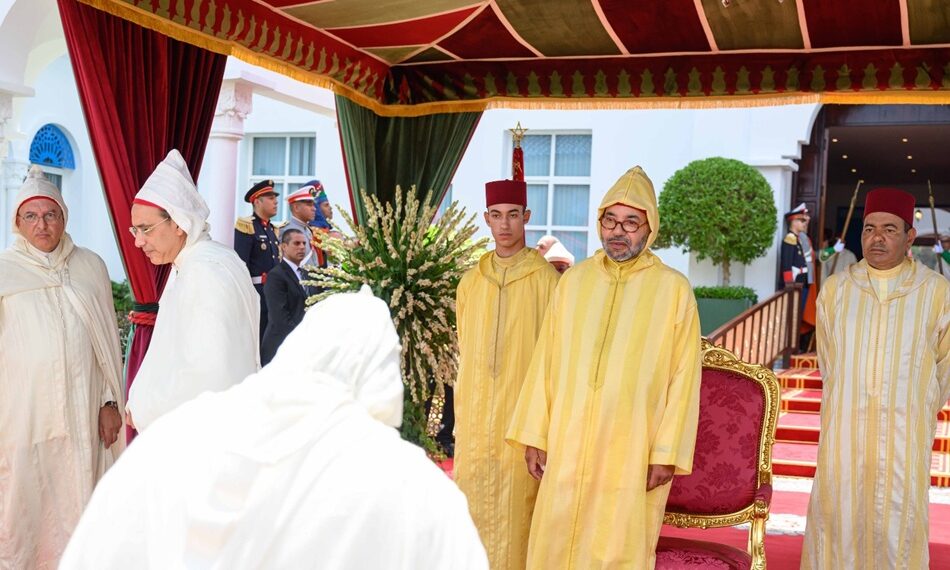 جلالة الملك يترأس بالمضيق حفل استقبال بمناسبة عيد العرش المجيد