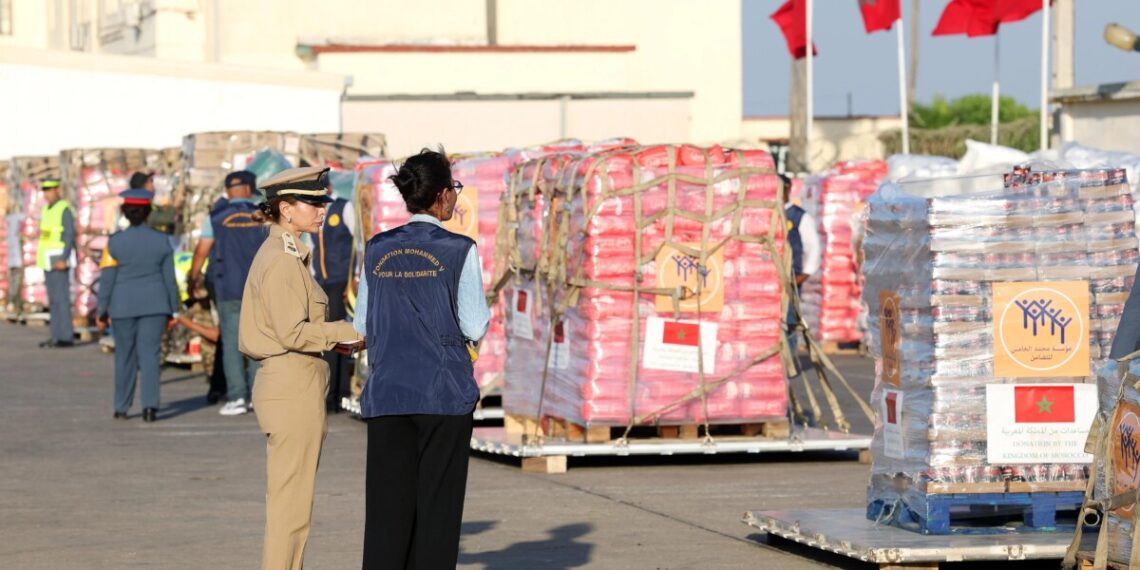 جلالة الملك يأمر بإرسال مساعدة إنسانية وطبية عاجلة لفائدة ساكنة قطاع غزة