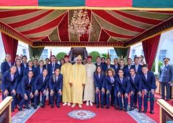 جلالة الملك يكرم لبؤات الأطلس