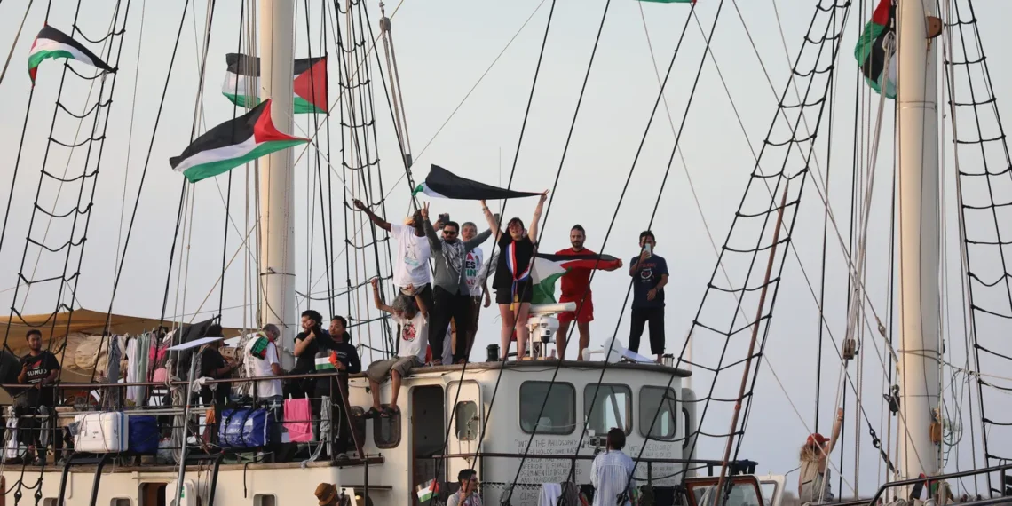 هجوم يستهدف “أسطول الصمود”