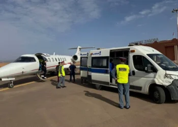 نقل طبي عاجل لطفل من مستشفى زاكورة إلى الرباط على متن طائرة مجهزة