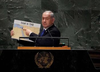 نتنياهو يتحدث وحده في الأمم المتحدة