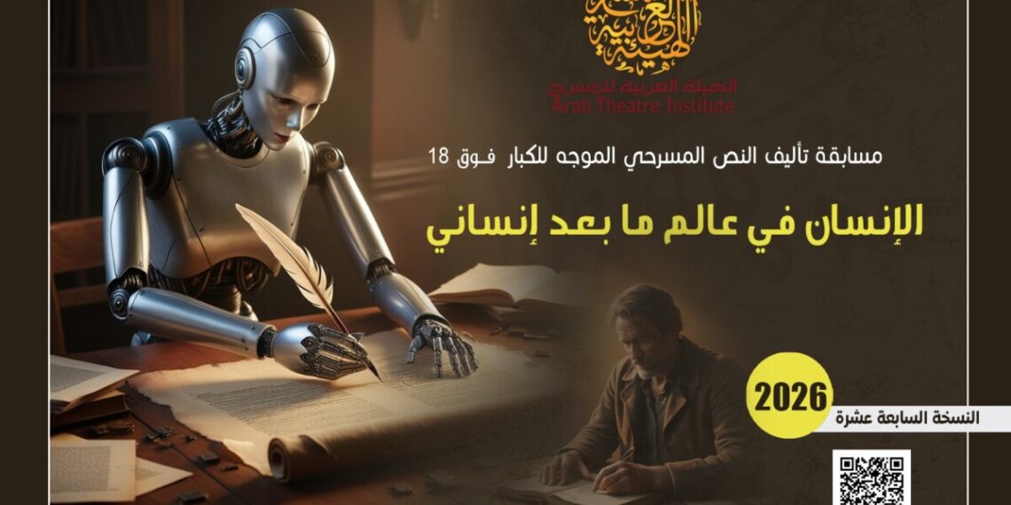 إطلاق مسابقة تأليف النص المسرحي الموجّه للكبار 2026