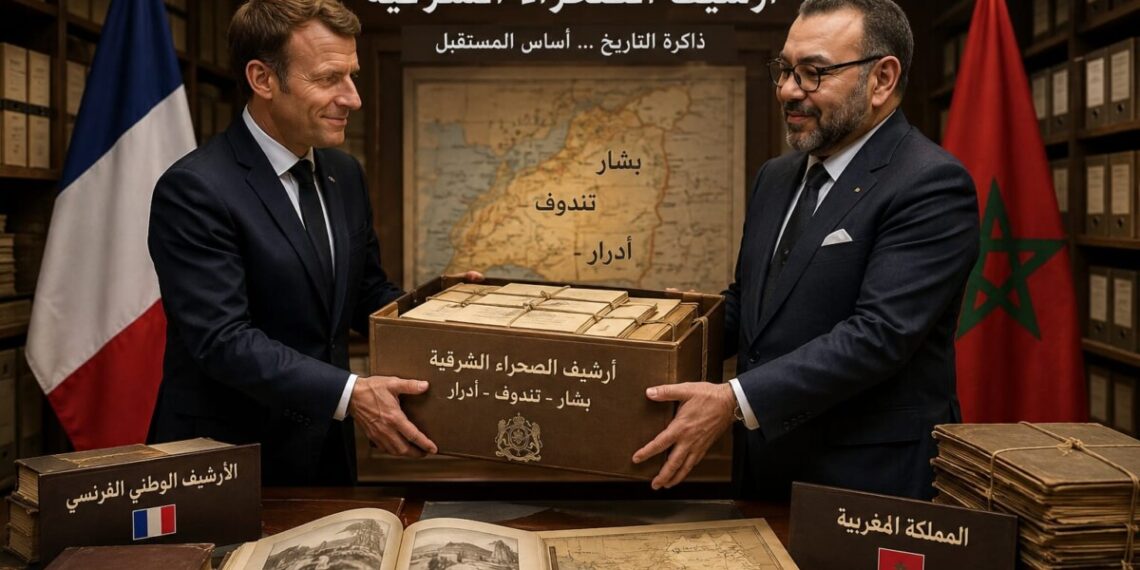فرنسا تسلم المغرب أرشيف الصحراء الشرقية.. بين الذاكرة التاريخية والرهانات السياسية