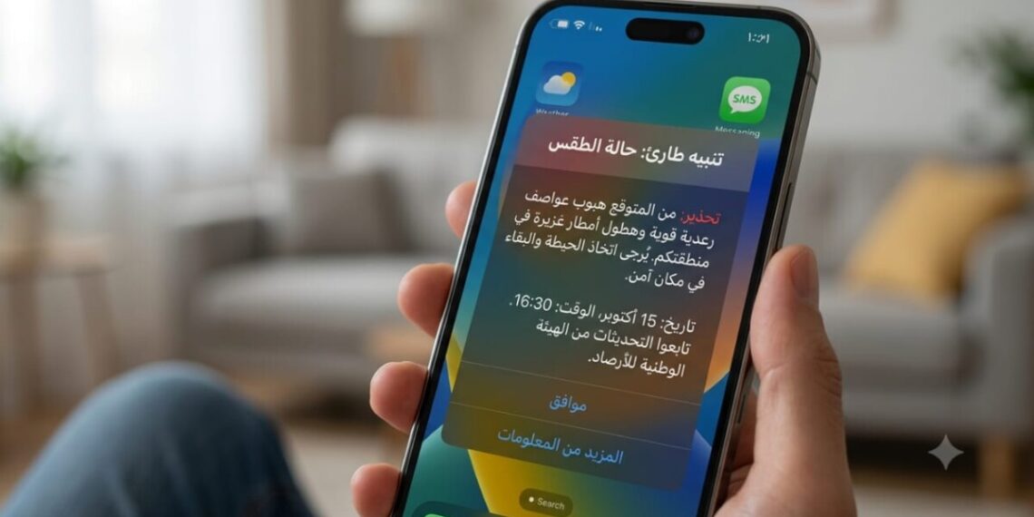 المغرب يقترب من إطلاق نظام SMS لتحذير المواطنين من مخاطر الطقس قبل وقوعها