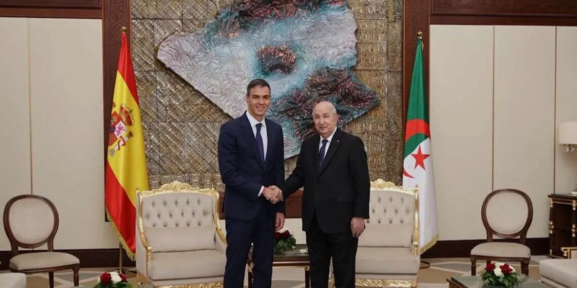 الجزائر ترفع إمدادات الغاز إلى إسبانيا بعد لقاء تبون وسانشيز