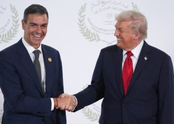 نهائي مونديال 2026 يجمع سانشيز وترامب في مدرجات نيوجيرزي