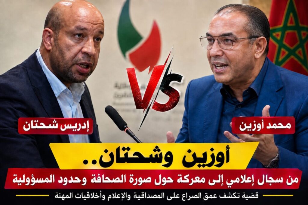 أوزين وشحتان.. من سجال إعلامي إلى معركة حول صورة الصحافة وحدود المسؤولية.