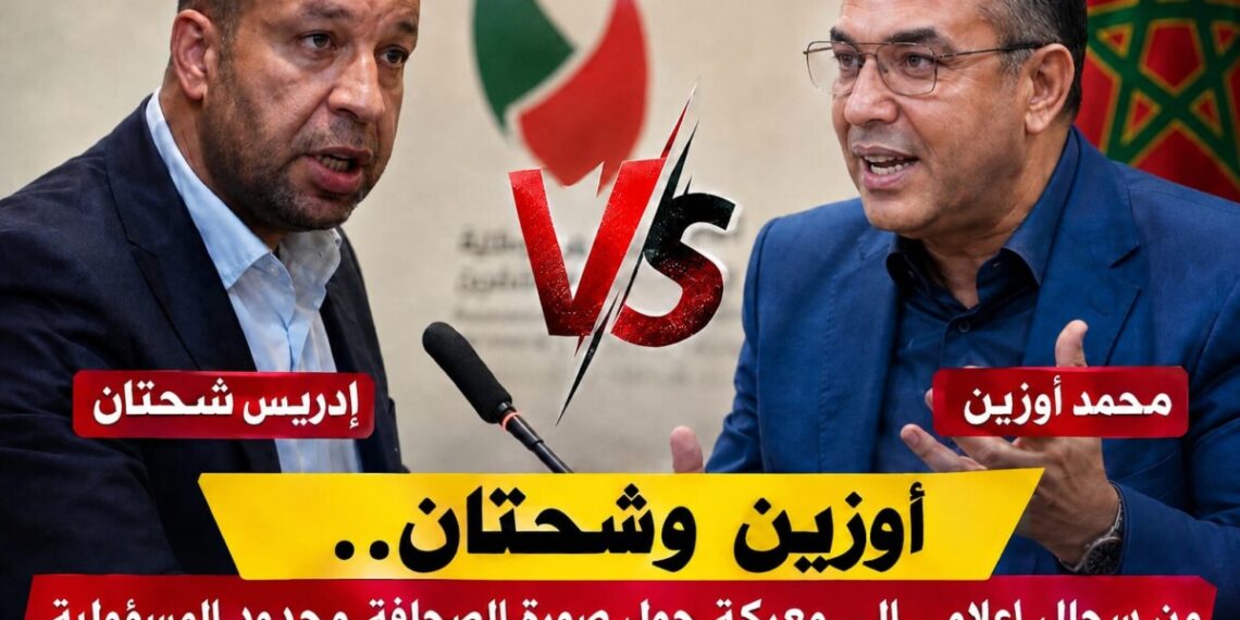 أوزين وشحتان.. من سجال إعلامي إلى معركة حول صورة الصحافة وحدود المسؤولية.