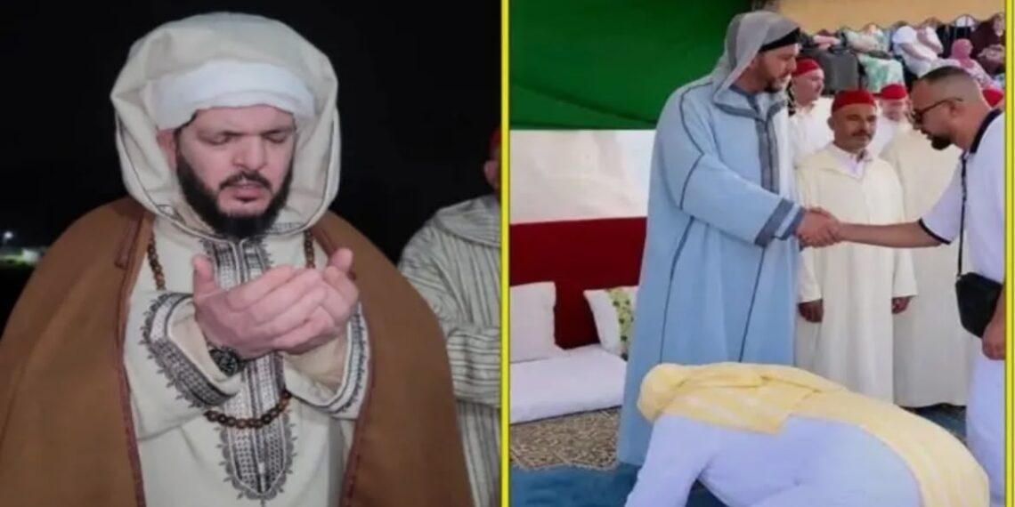 بعد جدل تقبيل قدم شيخ.. طريقة ابن عجيبة تخرج عن صمتها وتوضح حقيقة المشهد