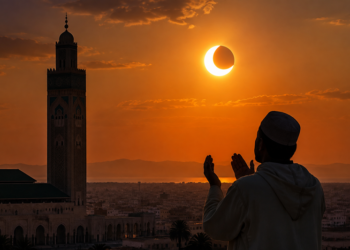 وزارة الأوقاف تصدر بلاغا بشأن كسوف الشمس بالمغرب