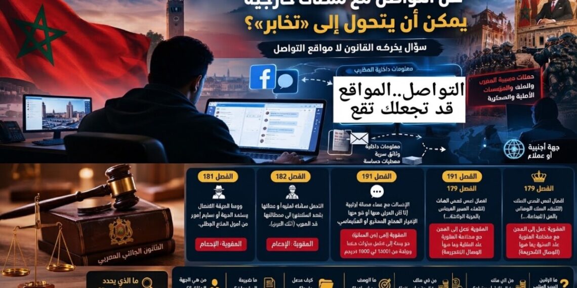 هل التواصل مع منصات خارجية يمكن أن يتحول إلى «تخابر»؟.. سؤال يفرضه القانون لا مواقع التواصل