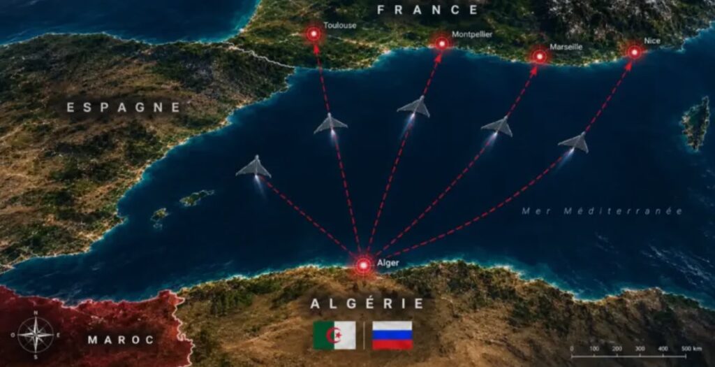 روسيا تتحدث عن طائرات دون طيار قد تصل من الجزائر إلى المغرب وفرنسا