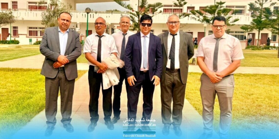 رئيس جامعة شعيب الدكالي بالنيابة يتفقد مباريات الولوج ويعاين تقدم مشاريع «Campus Mazagan»