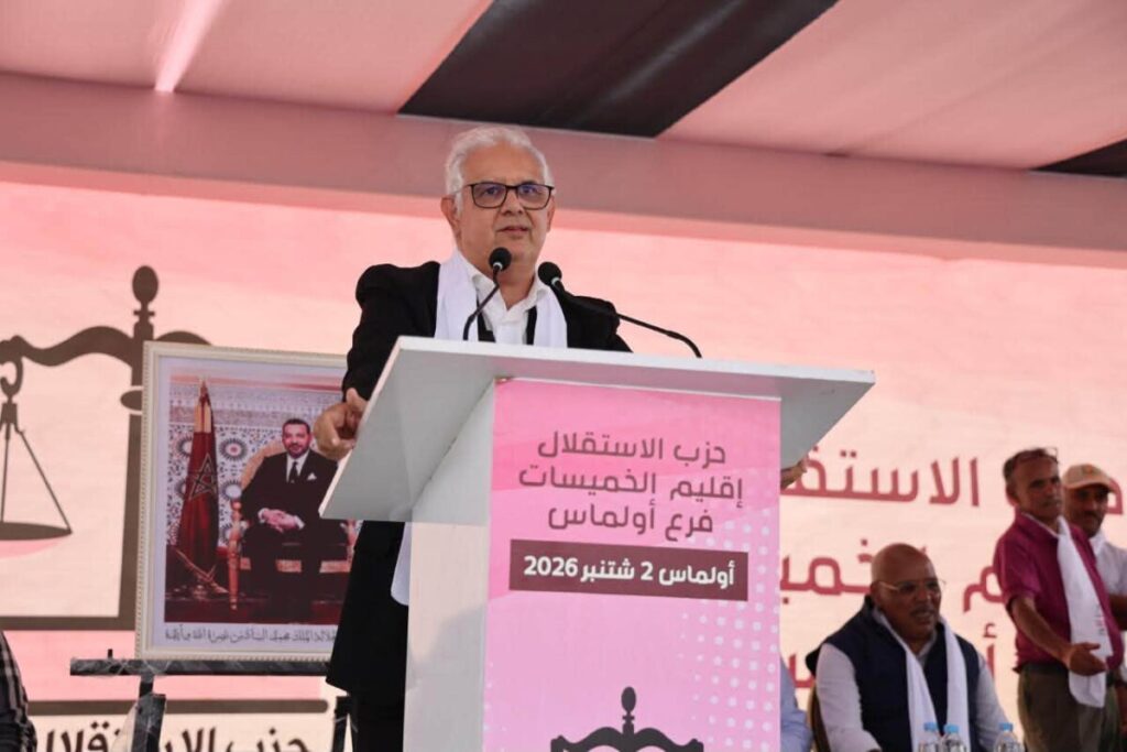 من أولماس نزار بركة يحدد أولويات الاستقلال ويضع الماء والقدرة الشرائية في صدارة المرحلة المقبلة