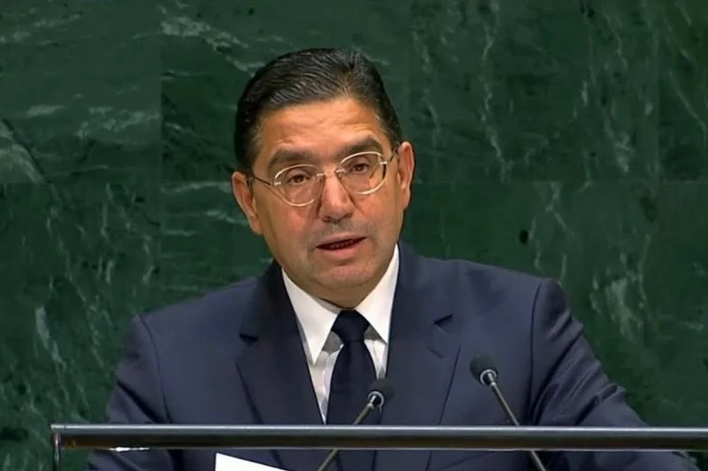 البعثة الفلسطينية بالأمم المتحدة تعيد نشر كلمة بوريطة بشأن القضية الفلسطينية